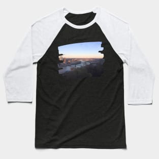 Photo Pittsburgh Pennsylvania skyline USA city tall building sky Baseball T-Shirt